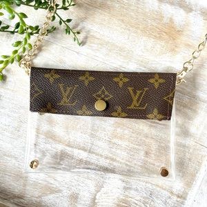 Clear Luxury Crossbody Stadium Bag